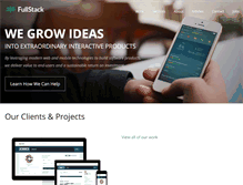 Tablet Screenshot of gofullstack.com